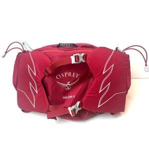 Osprey Talon 6 Lumbar Waist Pack Lightweight Hiking Belt Bag Red